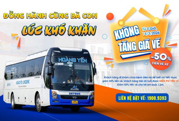 HOÀNG YẾN LOGISTICS KHÔNG TĂNG GIÁ VÉ KHI GIÁ XĂNG TĂNG CAO
