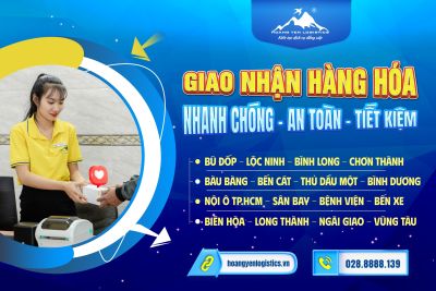 DỊCH VỤ GIAO NHẬN HÀNG HÓA HOÀNG YẾN LOGISTICS – NHANH CHÓNG, AN TOÀN, ĐÚNG HẸN