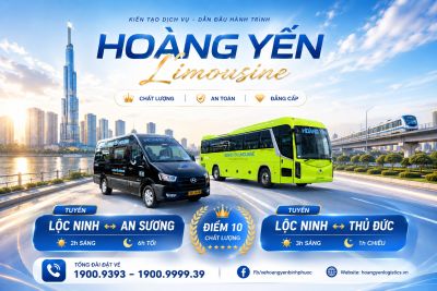 XE LỘC NINH ĐI AN SƯƠNG, XE LỘC NINH ĐI THỦ ĐỨC – DI CHUYỂN NHANH HƠN, THUẬN TIỆN HƠN MỖI NGÀY