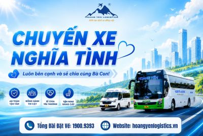 XE KHÁCH NGHĨA TÌNH HOÀNG YẾN LIMOUSINE – ĐỒNG HÀNH VỚI CỘNG ĐỒNG BẰNG SỰ TỬ TẾ