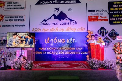 HOÀNG YẾN LOGISTICS TỔ CHỨC TIỆC TẤT NIÊN TỔNG KẾT NĂM 2023
