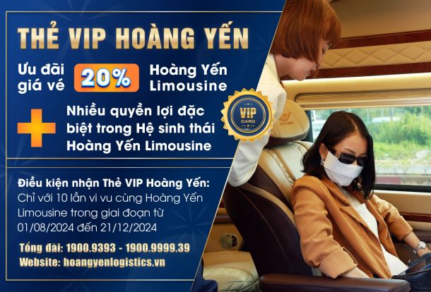 CHIẾC THẺ VIP QUYỀN LỰC HOÀNG YẾN LIMOUSINE MANG ĐẾN CHO BẠN NHỮNG DỊCH VỤ ĐẲNG CẤP NHƯ THẾ NÀO!
