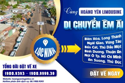 XE ĐI LỘC NINH TỪ TP. HỒ CHÍ MINH, BÌNH DƯƠNG, BIÊN HÒA, VŨNG TÀU