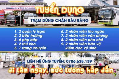 TRẠM DỪNG CHÂN BÀU BÀNG - CƠ HỘI VIỆC LÀM HẤP DẪN TẠI BÌNH DƯƠNG