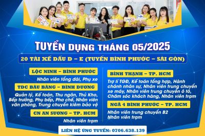 THÁNG 04/2025 - HOÀNG YẾN TUYỂN DỤNG BỔ SUNG NHÂN SỰ - copy