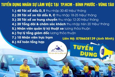HOÀNG YẾN LOGISTICS THÔNG BÁO TUYỂN DỤNG THÁNG 07/2023